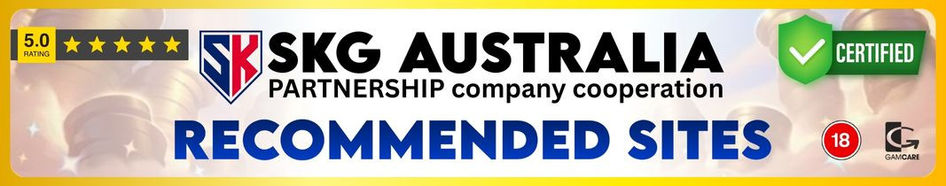SKG Australia partnership — recommended sites certified